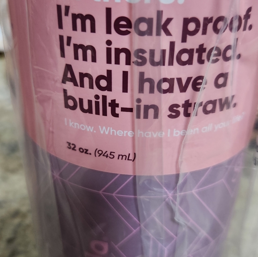 Owala x Wicked Glinda 32oz FreeSip Water Bottle - Picture 4 of 6